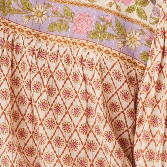 Spell Sienna‎ Blouse in Clay size Small NWT in packaging - Picture 5 of 8